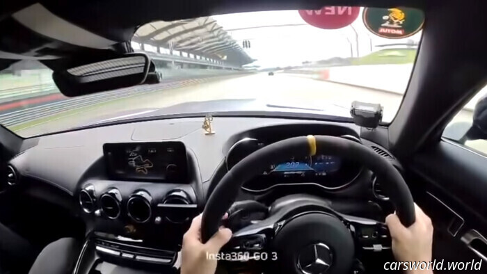 AMG GT Unable to Decelerate at High Speeds and Crashes | Carscoops